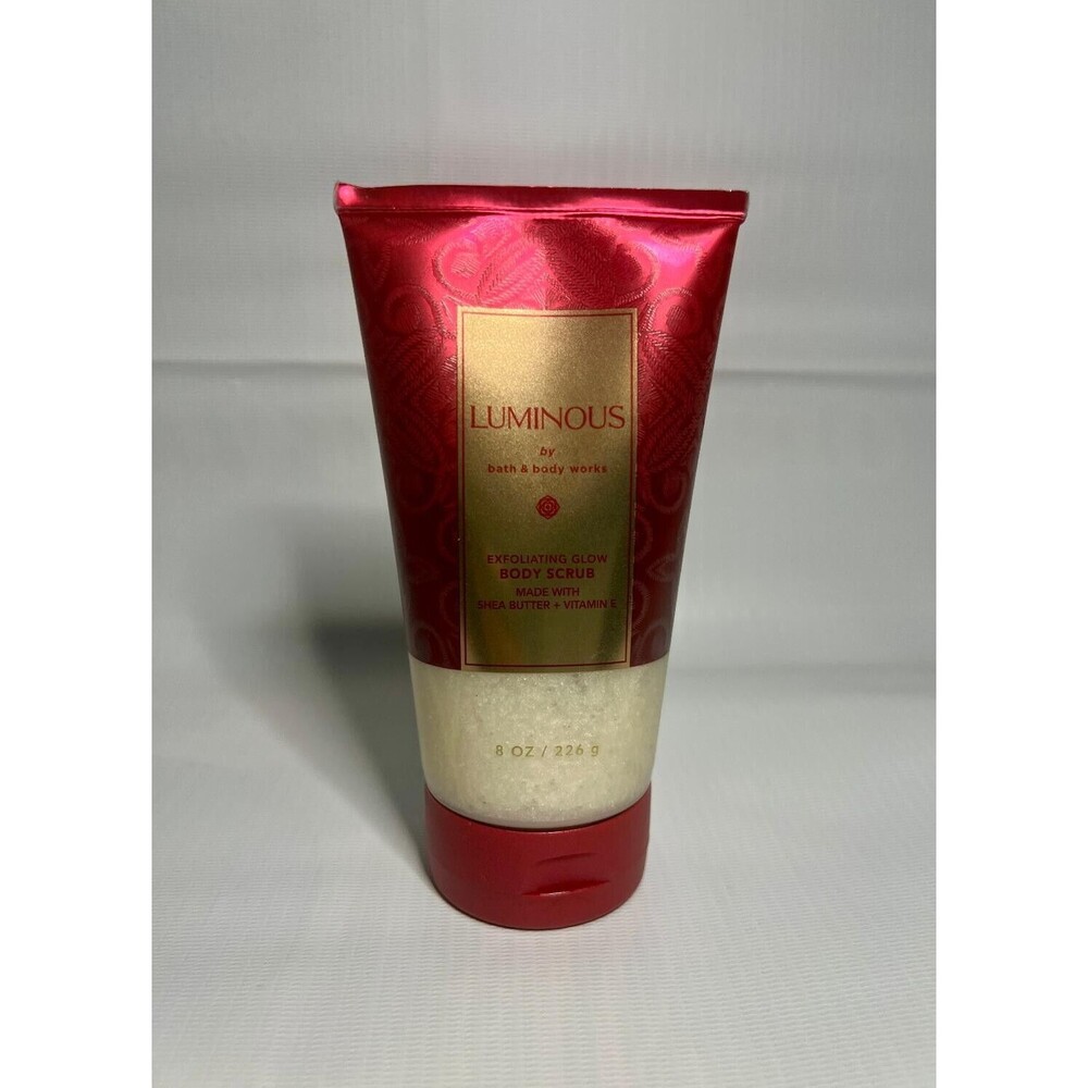 Bath & Body Works Luminous Exfoliating Glow Body Scrub 8 oz Shea Butter Vitamin